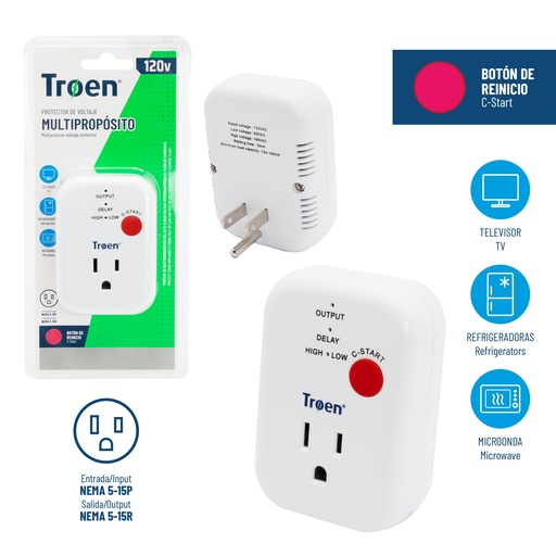 [8-586] PROTECTOR MULTIPROPOSITO 110V TROEN 8-586