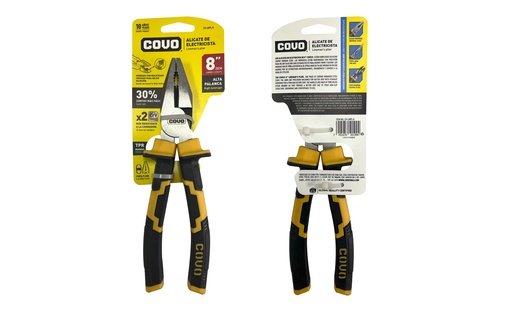 [8-604] ALICATE ELECTRICISTA 8" COVO 8-604