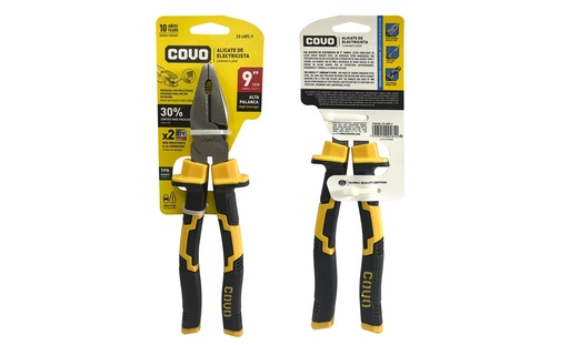 [8-605] ALICATE ELECTRICISTA 9" COVO 8-605