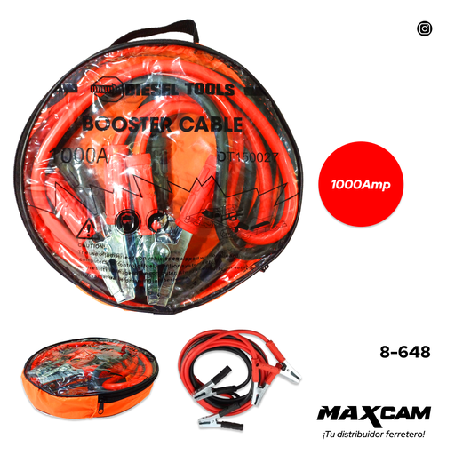 [8-648] CABLE AUXILIAR 1000A DIESEL TOOLS 8-648