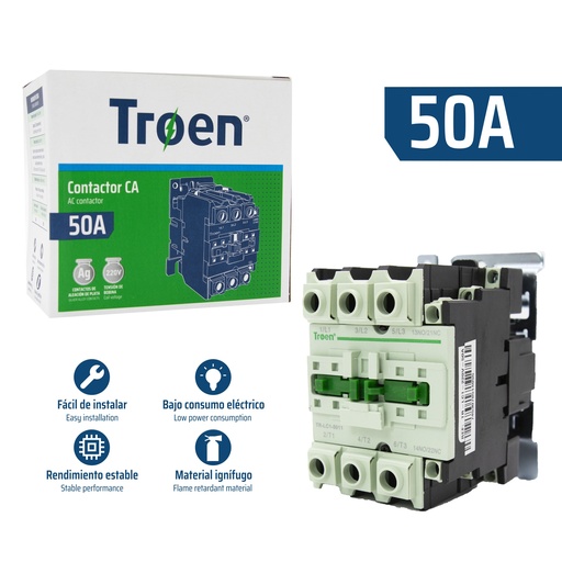 [8-741] CONTACTOR 50A 220V TROEN 8-741