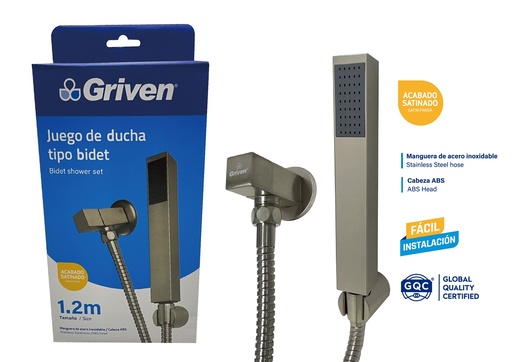 [8-752] DUCHA TELEFONO 1.2M GRIVEN 8-752