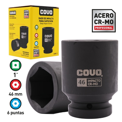 [8-806] DADOS DE IMPACTO x 46MM COVO 8-806