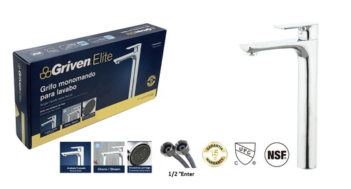 [8-817] LLAVE LAVAMANO MONOMANDO GRIVEN ELITE 8-817