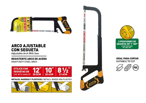 [8-824] ARCO SEGUETA AJUSTABLE COVO 8-824