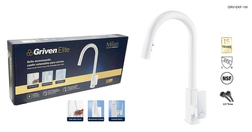 [9-094] LLAVE FREGADERO MONO EXTEN MILAN GRIVEN ELITE 9-094