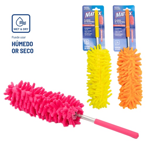 [9-122] PLUMERO EXTENSIBLE DE MICROFIBRA MATRIX 9-122