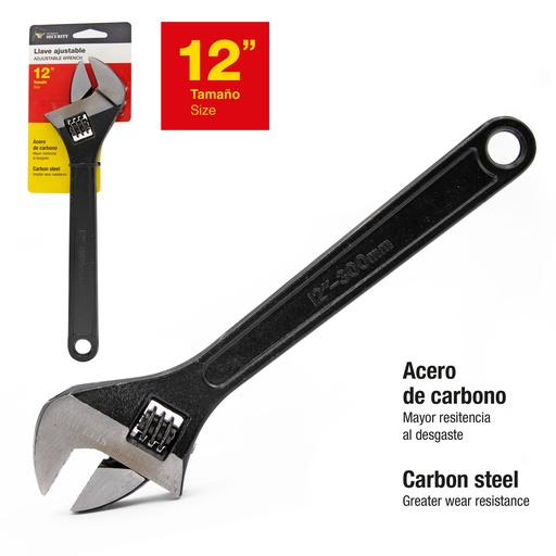 [9-145] LLAVE AJUSTABLE 12" SECURITY 9-145