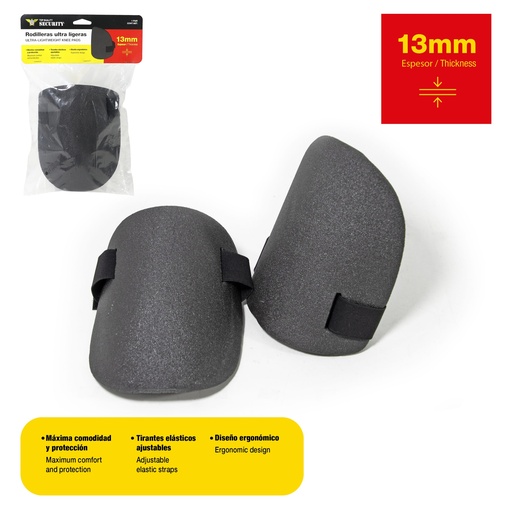 [9-192] RODILLERAS 13MM X PAR SECURITY 9-192