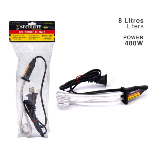 [6-999] CALENTADOR DE AGUA 8 LTS SECURITY 6-999