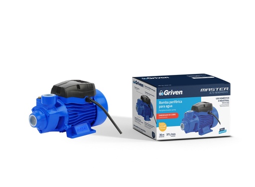 [7-044] BOMBA PERIFERICA 1/2" 100% COBRE GRIVEN 7-044