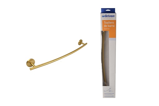 [7-080] TOALLERO DE BARRA GRIVEN GOLD 7-080