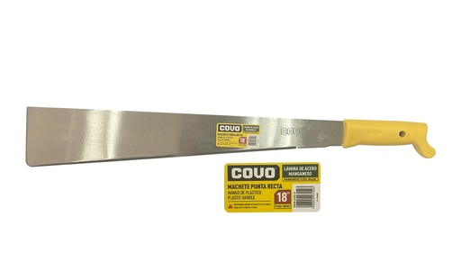 [7-091] MACHETE PUNTA RECTA 18 PULG COVO 7-091