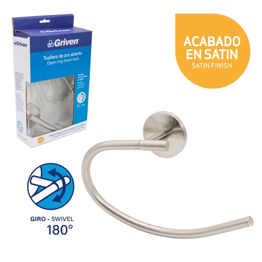 [7-113] TOALLERO DE MANO GRIVEN 7-113