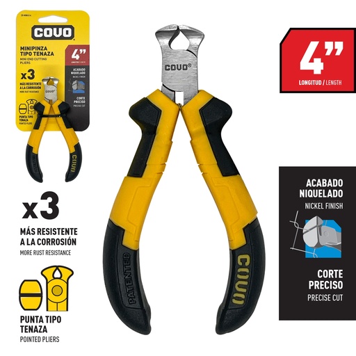 [7-117] MINI ALICATE TENAZA 4" COVO 7-117