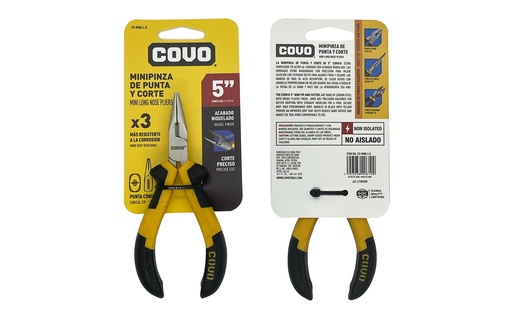[7-118] MINI ALICATE PUNTA Y CORTE 5" COVO 7-118