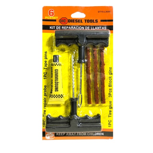 [7-142] KIT PARA REPARAR CAUCHOS DIESEL TOOL 7-142