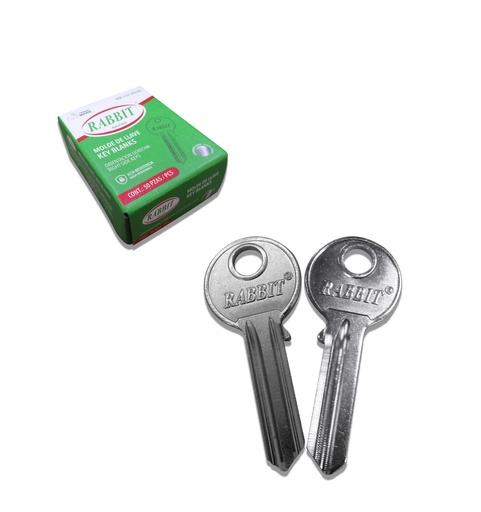 [7-171] BLANCO DE LLAVE DERECHA TIPO CISA RABBIT 7-171