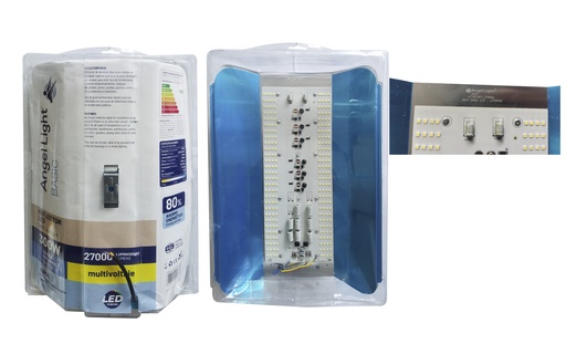 [7-209] REFLECTOR LED LIVIANO 300W 110/220V ANGEL LIGHT 7-209 (DES)