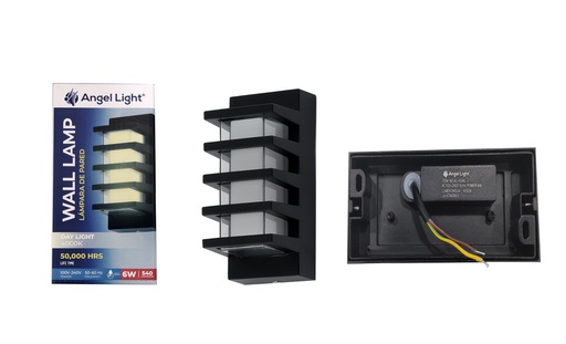 [7-266] LAMPARA DE PARED 6W LUZ NATURAL ANGEL LIGHT 7-266