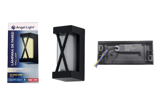 [7-267] LAMPARA DE PARED 6W LUZ NATURAL ANGEL LIGHT 7-267