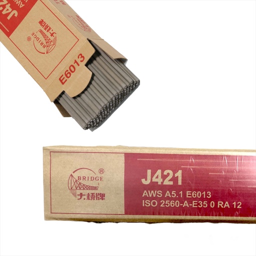 [7-335] ELECTRODO BRIDGE 1/8 6013 X KG GRIS (3.2MM) 7-335