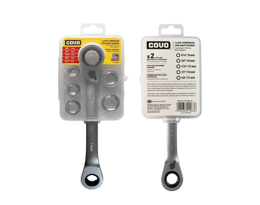 [7-362] LLAVE COMBINADA 5 EN 1 COVO 7-362