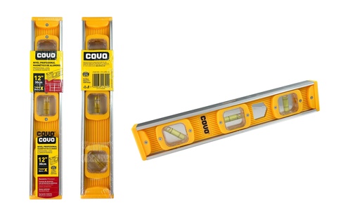 [7-405] NIVEL PROFESIONAL 12" 3 GOTAS COVO 7-405