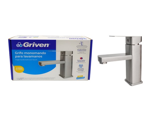 [7-453] LLAVE LAVAMANO MONOMANDO GRIVEN 7-453