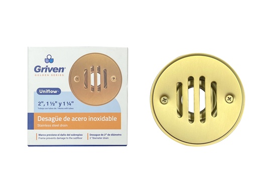 [7-467] REJILLA RED STANDARD UNIFLOW GRIVEN GOLD 7-467