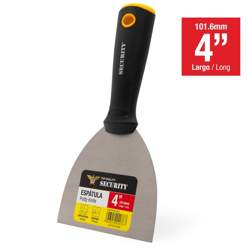 [7-520] ESPATULA RIGIDA 4" SECURITY 7-520