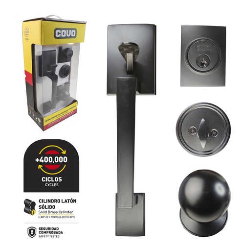 [7-536] CERRADURA PUERTA PRINCIPAL BLACK COVO 7-536