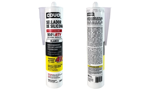 [7-606] SILICON BLANCO RTV 300G COVO 7-606