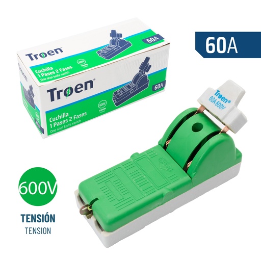 [7-625] CUCHILLA UN PASE 2Px60A TROEN 7-625