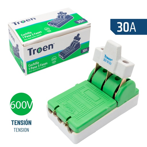 [7-629] CUCHILLA UN PASE 3Px30A TROEN 7-629