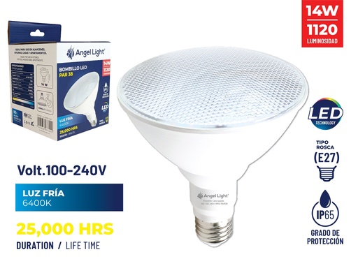 [7-636] BOMBILLO LED PAR 20 14W ANGEL LIGHT 7-636