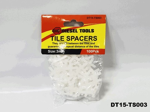 [7-659] SEPARADORES BALDOSA 3MM x 100 PCS DIESEL TOOLS 7-659