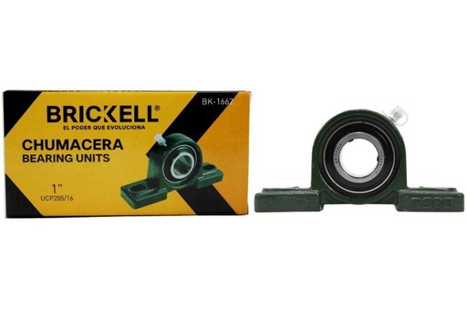 [7-682] CHUMACERA T/PUENTE 1" BRICKELL 7-682