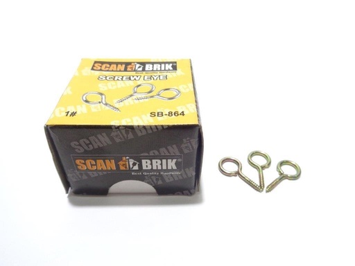 [7-696] ARMELLA CERRADA 0.8MM x CAJA 200 UNID SCAN BRIK 7-696