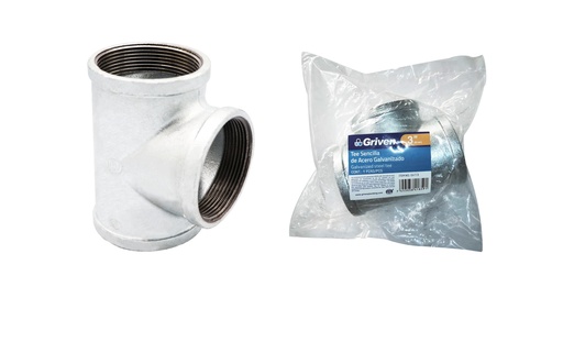 [7-724] TEE GALVANIZADA 3" GRIVEN 7-724