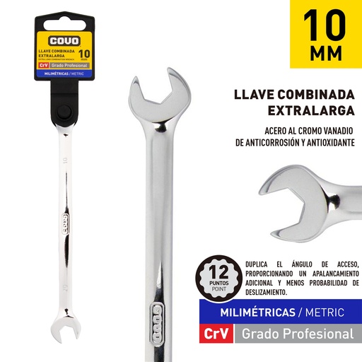 [7-744] LLAVE COMBINADA x 10MM COVO 7-744