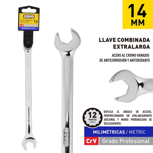 [7-748] LLAVE COMBINADA x 14MM COVO 7-748