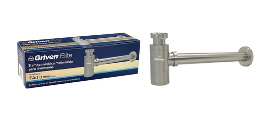 [7-771] SIFON P/LAVAMANO METALICO GRIVEN ELITE 7-771