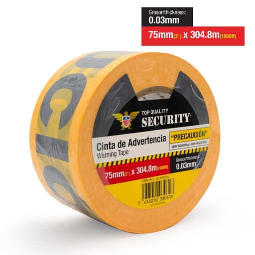 [7-776] CINTA DE PRECAUCION 305M SECURITY 7-776