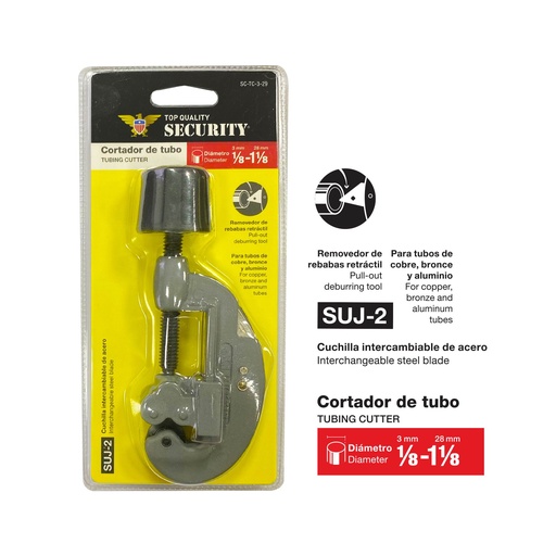 [7-817] CORTA TUBO DE BRONCE SECURITY 7-817
