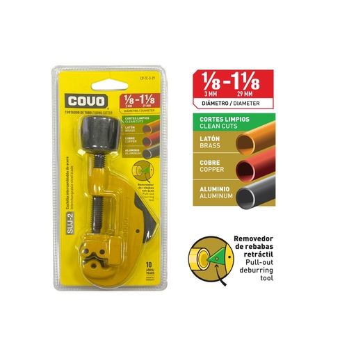 [7-818] [7-818] CORTA TUBO DE BRONCE COVO 7-818