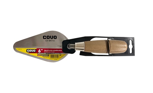 [7-859] [7-859] CUCHARA ALBAÑIL 6" M/MADERA COVO 7-859