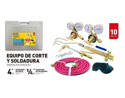 [7-865] EQUIPO DE OXICORTE T/HARRIS COVO 7-865