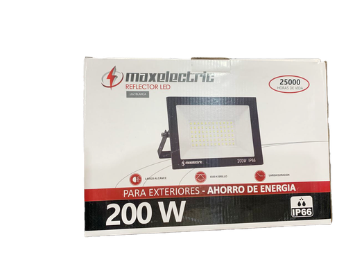 [7-909] REFLECTOR SLIM LED 200W 85V/265V MAXELECTRIC 7-909