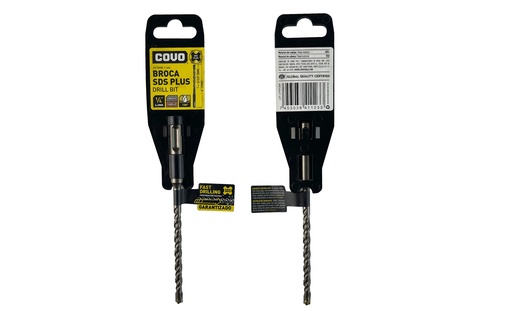 [7-938] MECHA CONCRETO SDS 1/4 x 6" COVO 7-938